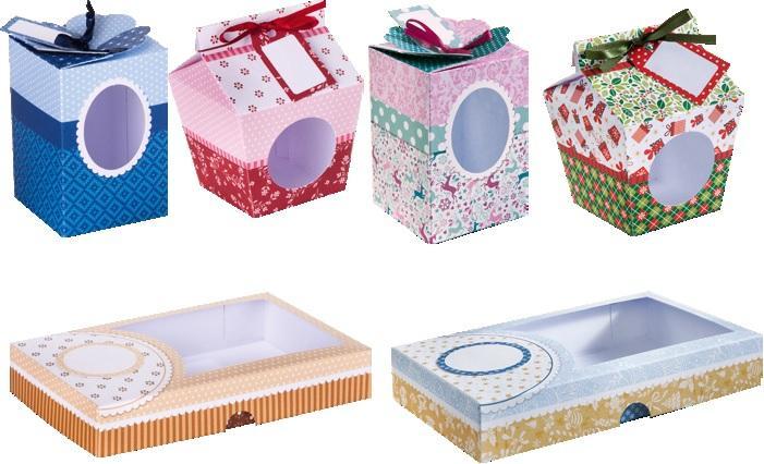 Produktbild Folia Gebäck-Geschenkschachtel-Set (Geschenkbox, 9 x)