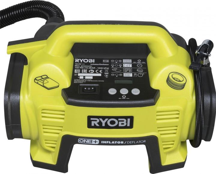 Actual product image Ryobi Compressor 10.3 bar 5133001834 (2.50 bar, 18 l)