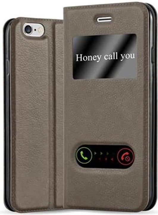 Produktbild Cadorabo Book mit View Doppelfenster Cover (Apple iPhone 6)