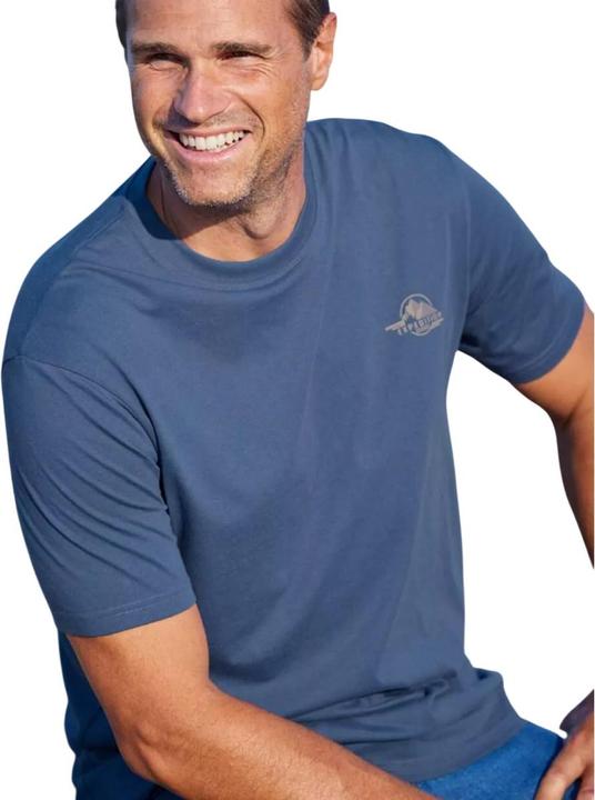 Actual product image Atlas For Men Mens Adventure Cotton T-Shirt (Pack of 4) (XXL)
