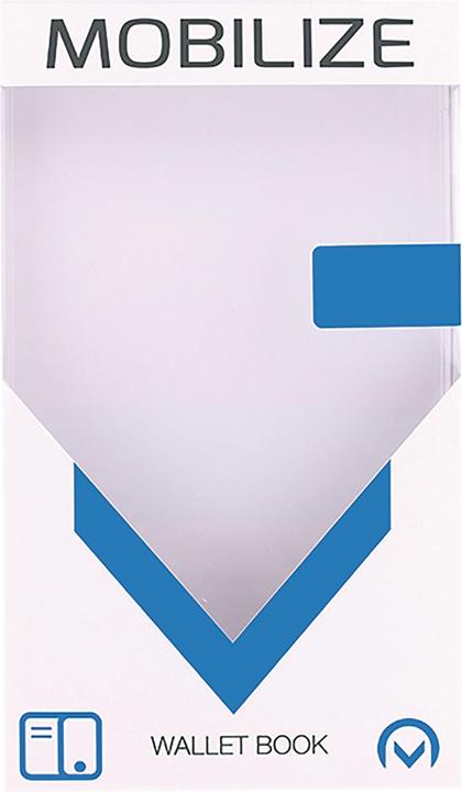 Actual product image Mobilizera Mobilize MOB-22645, Wallet case, Apple, iPhone 5 / 5s / SE, 10.2 cm (4"), Black (Apple iPhone 5, Apple iPhone 5s, Apple iPhone SE)