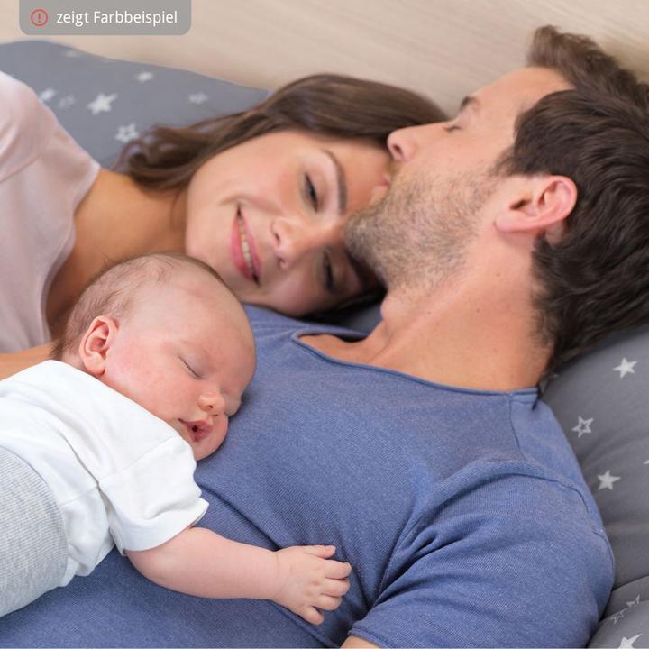 Actual product image Theraline Nursing Pillow "The Original" with Spelt Filling incl. Cover 190 cm (190 cm)
