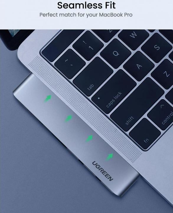 Actual product image Ugreen 5 in 2 -C Hub (USB-C, 5 Ports)