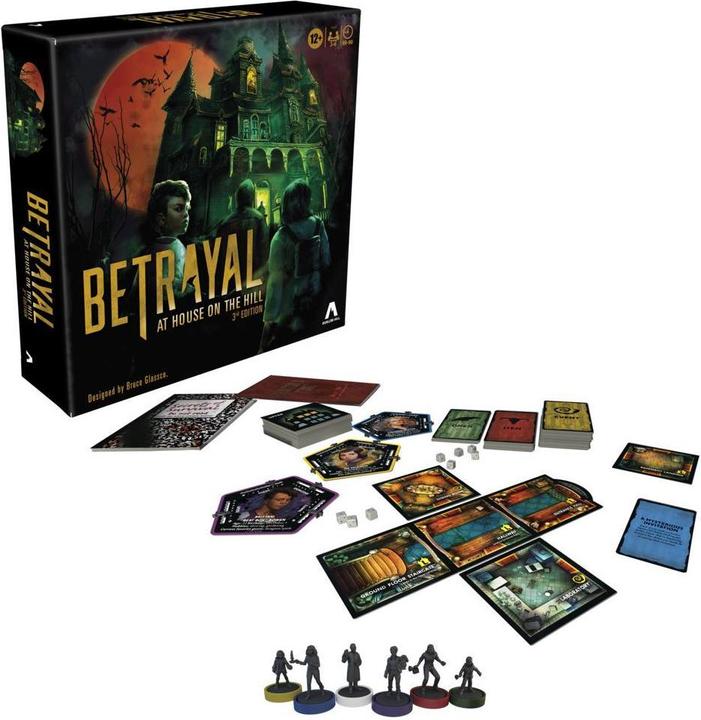Productafbeelding Hasbro Gaming Verraad in House on the Hill: 3e Editie (Engels)