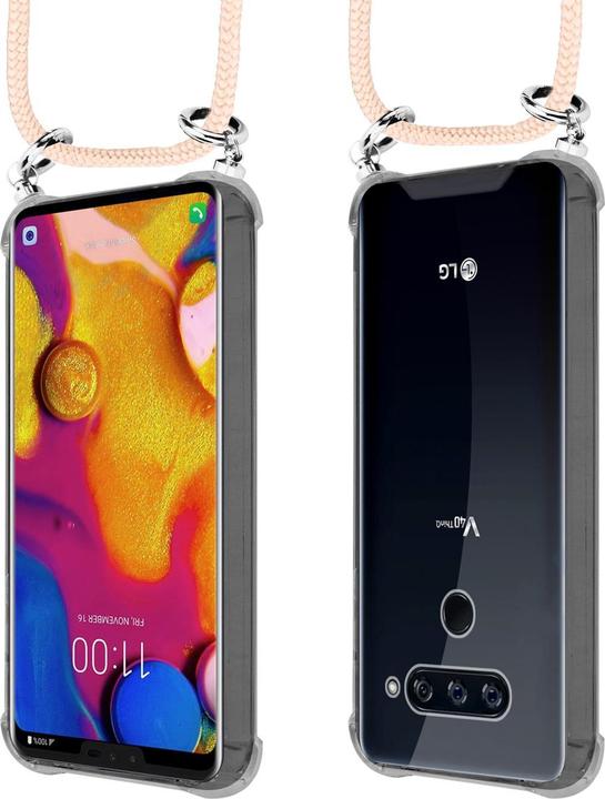 Produktbild Cadorabo TPU Handy Kette SILBER Cover
