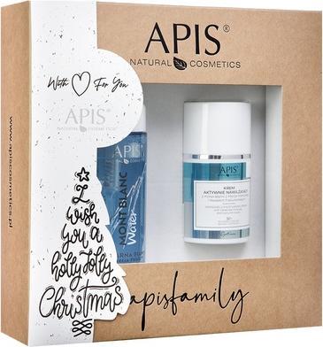Apis Apisset Mont Blanc Weihnachtsset - Micellar Face Cleansing Foam 150ml und Active Moisturizing Cream (Puder, 150 ml)