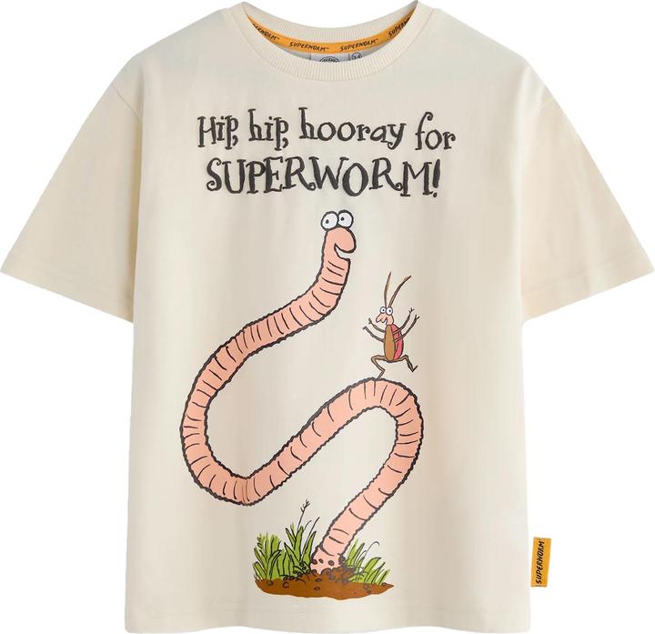 Produktbild Superworm Hip Hip Hooray TShirt kurzärmlig (116)
