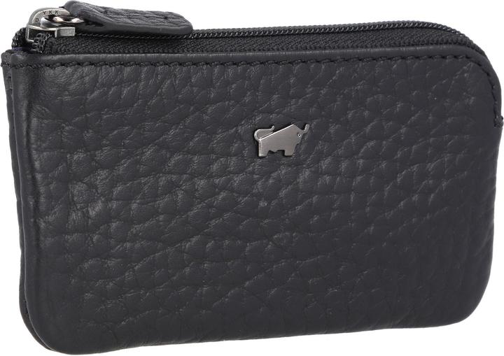 Actual product image Braun Büffel Yannik leather key case 12 cm