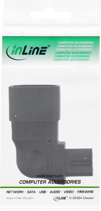 Produktbild InLine Netzadapter IEC 60320 C14 / C7 (C14, C14)
