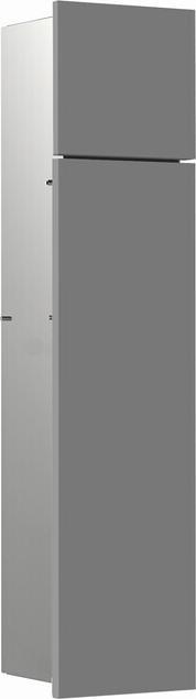 Emco asis module pure WC-Modul mit Zusatzfach, Unterputz, Anschlag rechts 730mm
