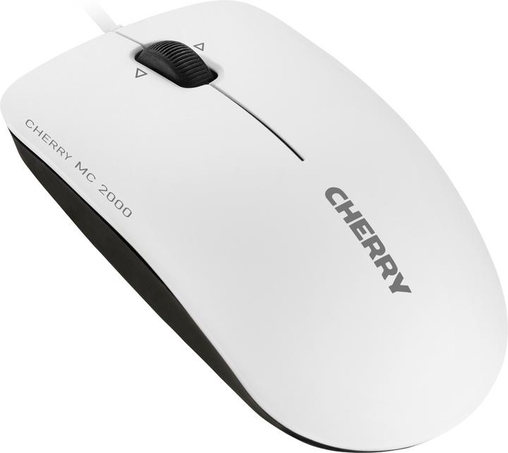 Produktbild CHERRY MC 2000 corded Mouse USB pale grey (Kabelgebunden)