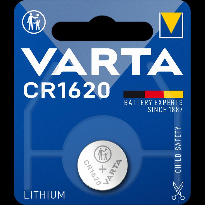 Produktbild Varta Electronics CR1620 (1 Stk., CR1620, 70 mAh)
