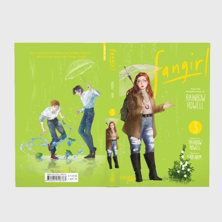 Actual product image Fangirl 3 (German, Gabi Nam, Rainbow Rowell, 2024)