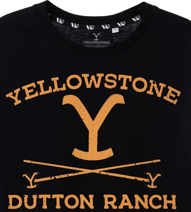 Actual product image Yellowstone Mens Dutton Ranch T-Shirt (M)