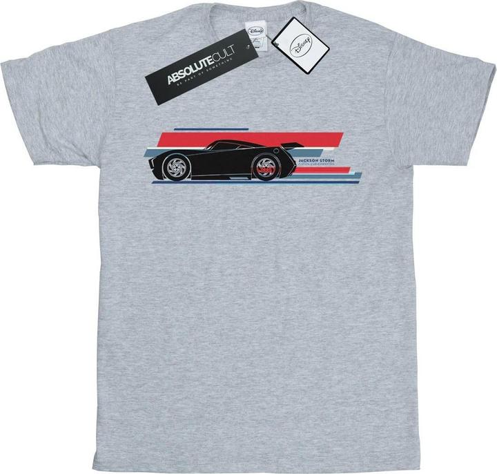 Immagine prodotto Disney Cars Jackson Storm Stripes Maglietta Ragazzi (152, 158)