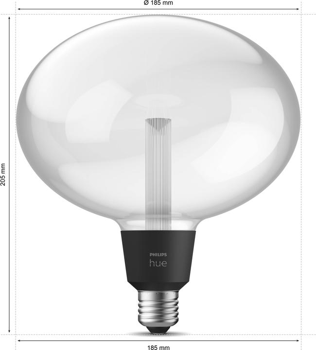 Image du produit Philips Hue Ellipse (E27, 6.50 W, 500 lm, 1 x, G)
