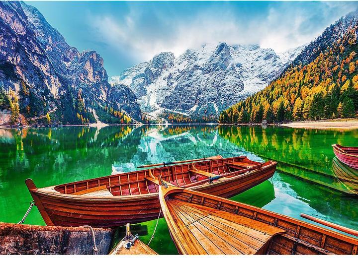 Actual product image Trefl Puzzle 500,Pragser Wildsee,Ital.37486 (500 pieces)