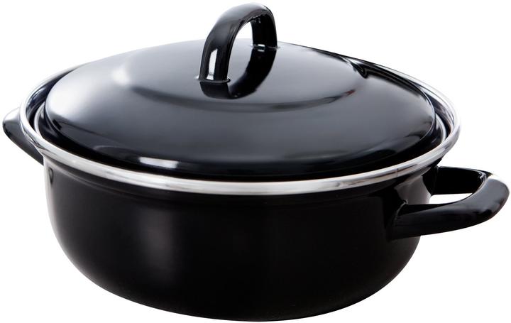 Produktbild BK Fortalit Braadpan - 30 cm / 5L - Emaille (30 cm, Bräter + Schmortopf)