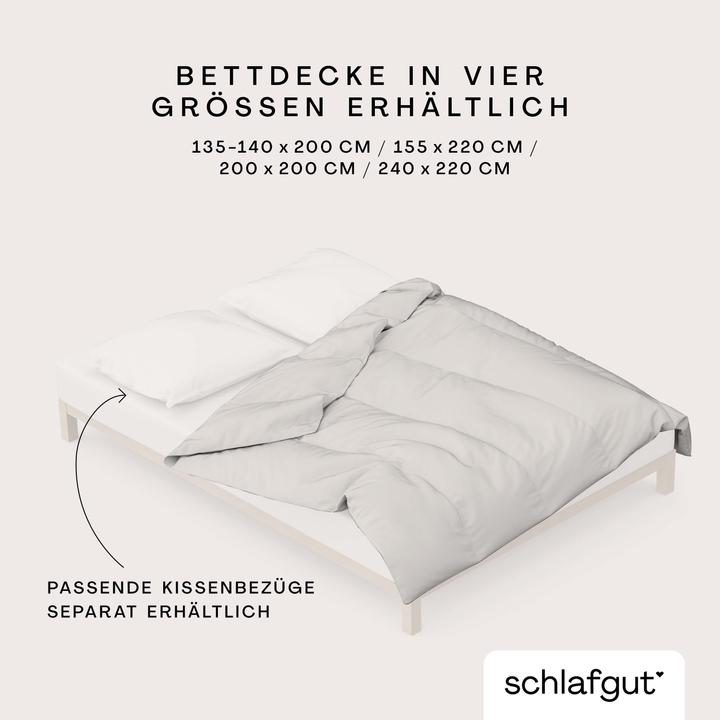 Immagine prodotto schlafgut Woven Satin (Copripiumino, 240 x 220 cm)