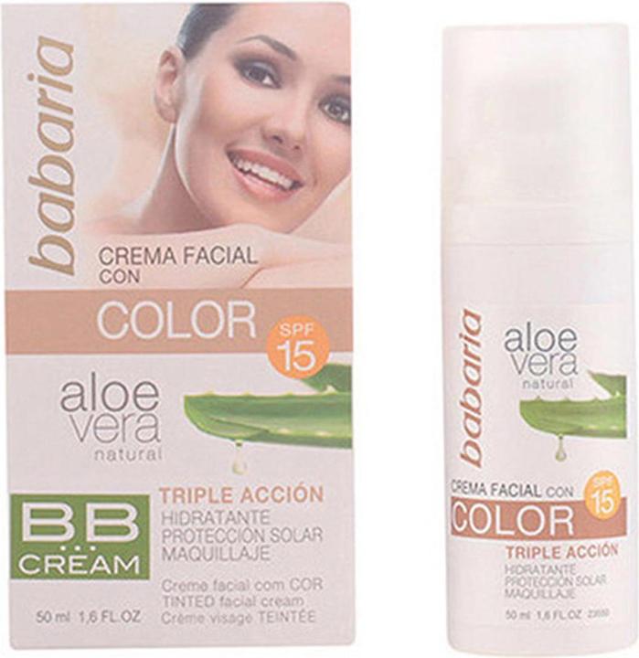 Babaria ALOE VERA BB cream SPF15 50 ml (Beige)