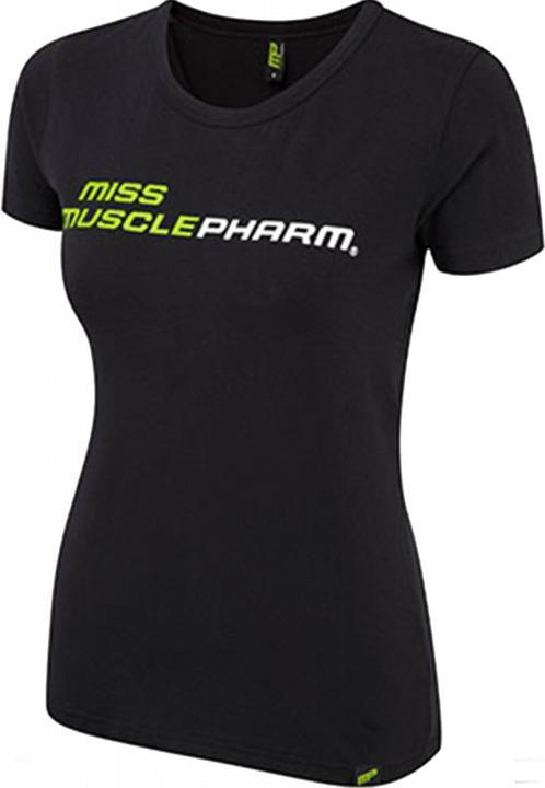 Produktbild MP Womens Crew Neck Miss Tee Black-Lime Green (M)