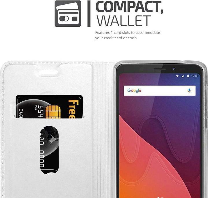 Actual product image Cadorabo Book Classy Style Cover (Wiko View XL)