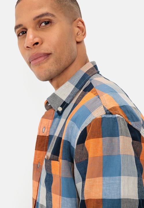 Immagine prodotto Camel Active Camicia a quadri in misto lino (XXL)