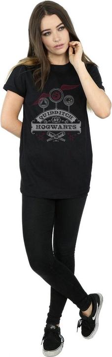 Produktbild Quidditch At Hogwarts Boyfriend Fit TShirt (S)