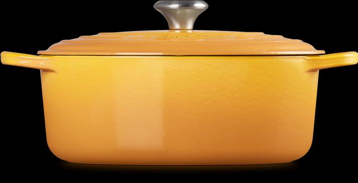 Actual product image Le Creuset Roaster Signature oval 29 cm Nectar (29 cm, Casserole + Stewpot, Cast iron)
