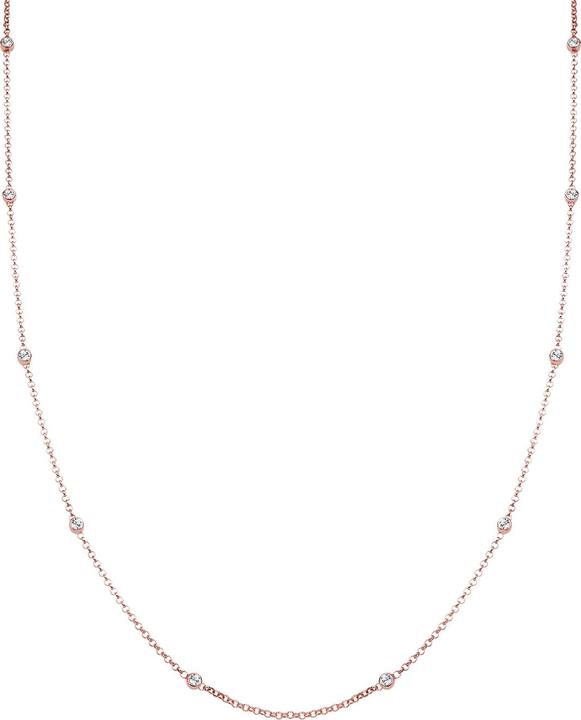 Immagine prodotto Elli Collana Solitario Cristalli di base Argento 925 (Argento 925, Cristallo di vetro, 45 cm)