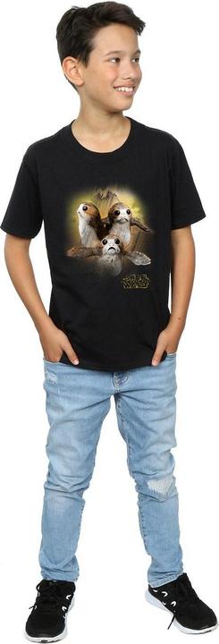 Immagine prodotto Star Wars Maglietta Porg per ragazzi in cotone spazzolato (152, 158)