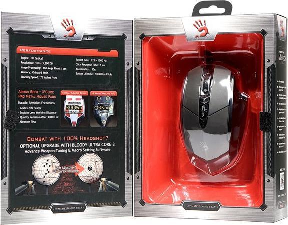Produktbild A4Tech Bloody V7m Maus (Kabelgebunden)