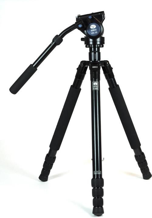 Actual product image Sirui R-2004 with VH-10 studio tripod aluminum with head (Metal)