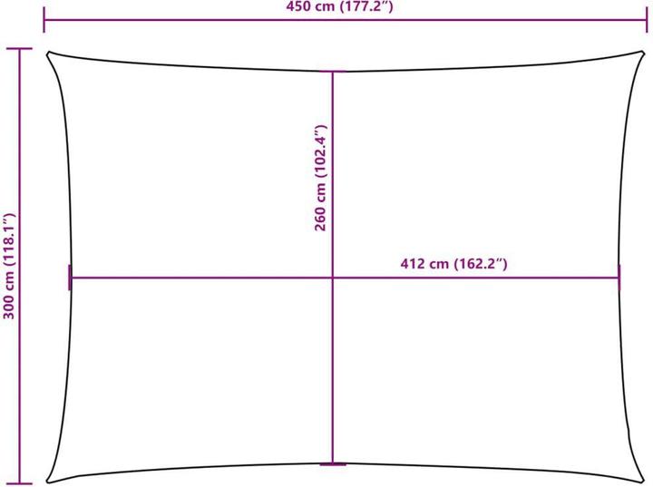 Produktbild VidaXL Nezhatok (300 x 450 cm)