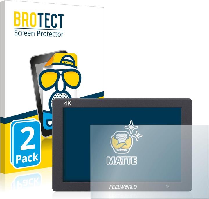 Image du produit BROTECT Film de protection antireflet Protection d'écran mat (2 pièce(s), T7 7")