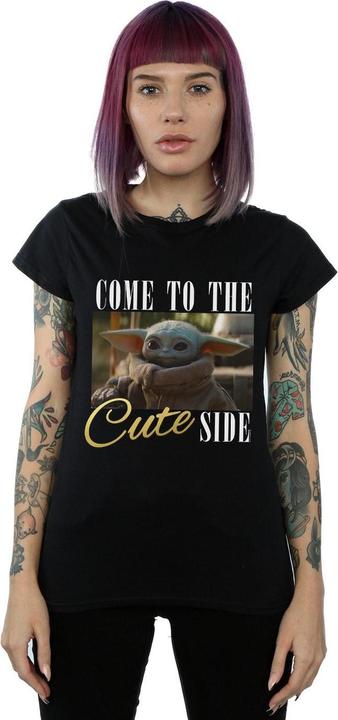 Produktbild Star Wars The Mandalorian Come To The Cute Side TShirt (XL)