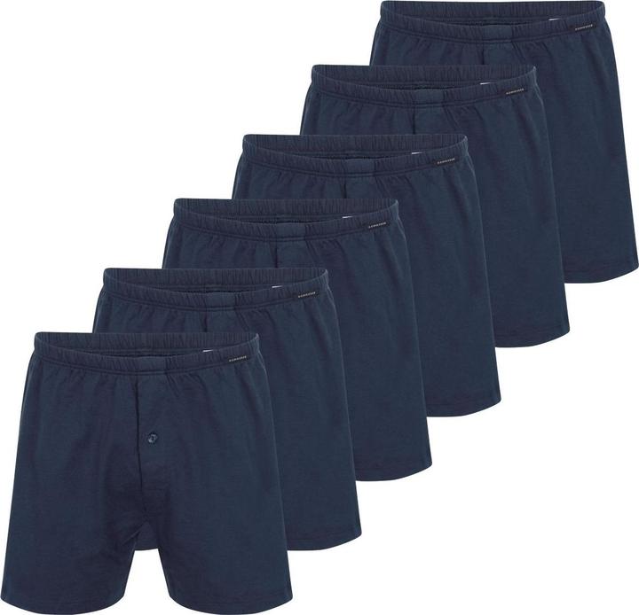 Produktbild Schiesser 6er Pack Singel-Jersey Boxershorts (S, 6er Pack)