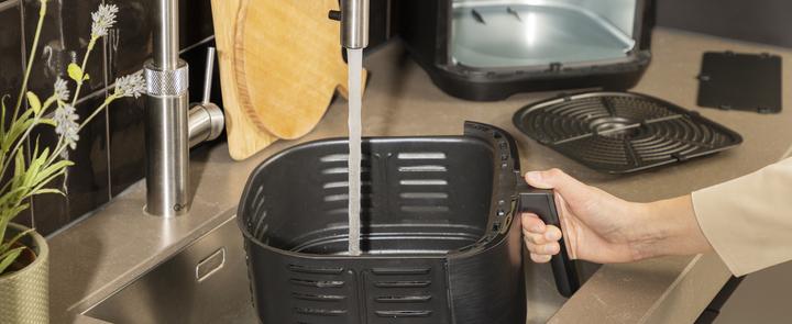 Image du produit Princess Friteuse numérique à air chaud 6,5 L avec séparateur