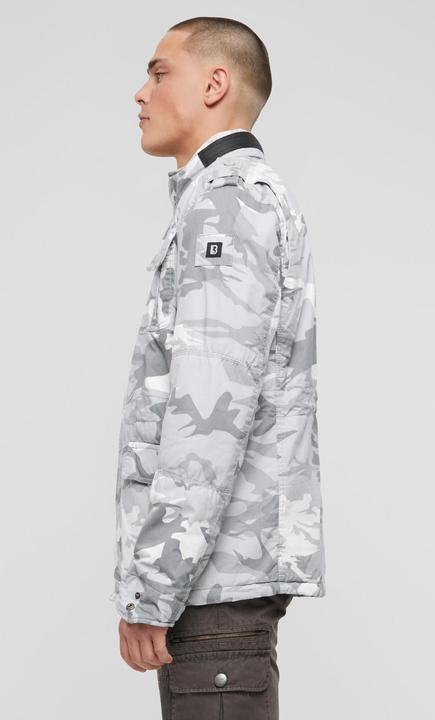 Actual product image Brandit Britannia winter outdoor jacket size XXL colour snowstorm/camouflage pattern (XXL)