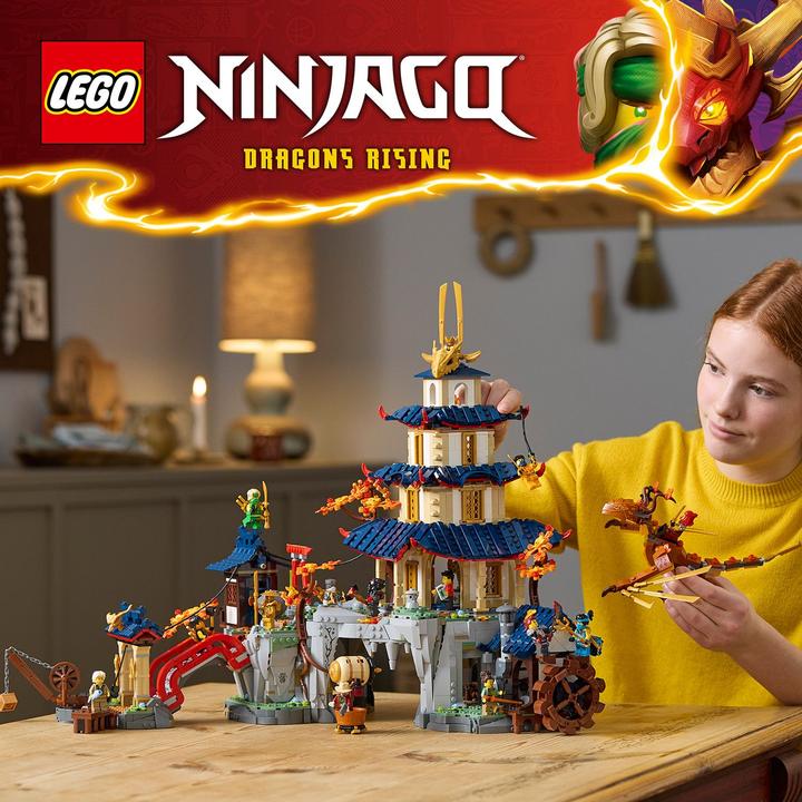 Immagine prodotto LEGO Torneo tempio città (71814, LEGO Ninjago, Set LEGO rari)