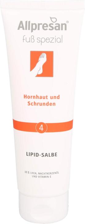 Allpresan Fuss spezial Lipid-Salbe Nr. 4 Hornhaut und Schrunden, 125 ml Salbe (Fusscrème & Fussgel, 125 ml)
