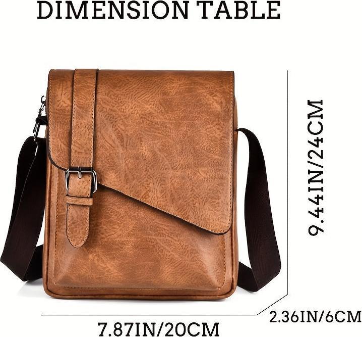 Produktbild Only-Bags.Store Umhängetasche, Messenger Handtasche, Casual Fashion Pu Material Tasche