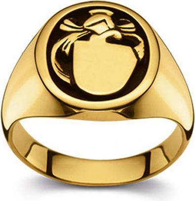 Produktbild Muau Wappenring (54, 750/18 K Gold)