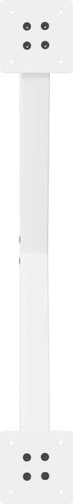 Actual product image VidaXL Dining table legs X-shape 2 pcs. White 70x(72-73) cm steel table leg