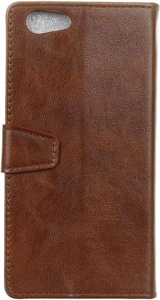 Actual product image MU Classic Crazy Horse II Leather Bookcover Series (HTC Desire 12)