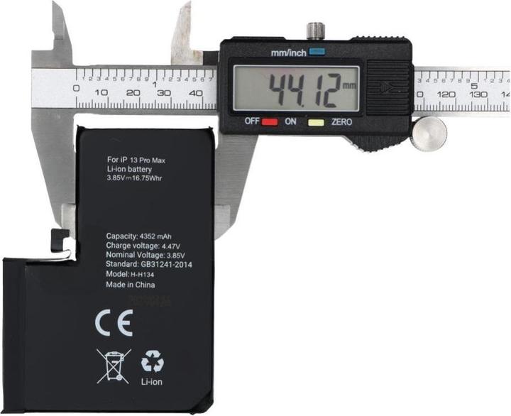 Actual product image OEM Battery POLYMER BOX battery for IPHONE 13 Pro Max 4352 mAh
