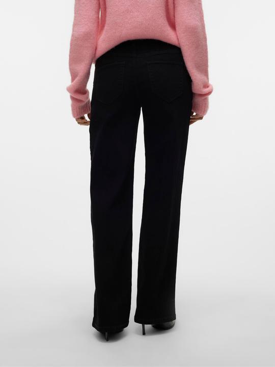 Immagine prodotto Vero Moda VMELLY Mid Rise Weiter Beinschnitt Jeans Weit geschnitten (30)
