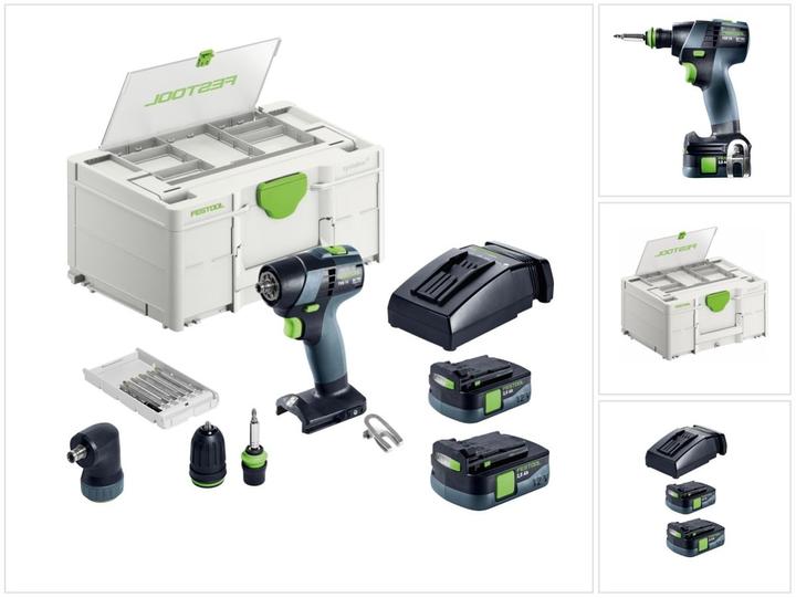 Actual product image Festool TXS 12 2.5 set (Rechargeable battery operated)