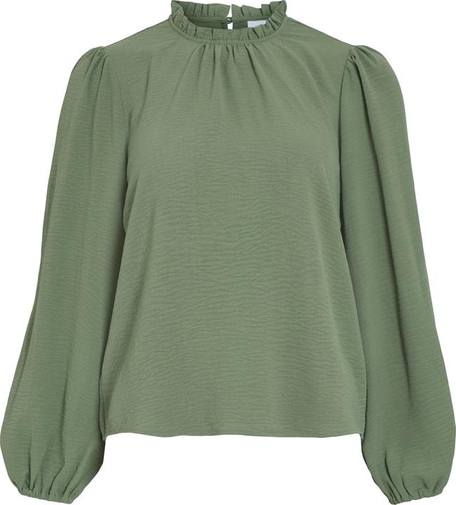 Vila High Neck Oberteil mit langen Ärmeln (44)