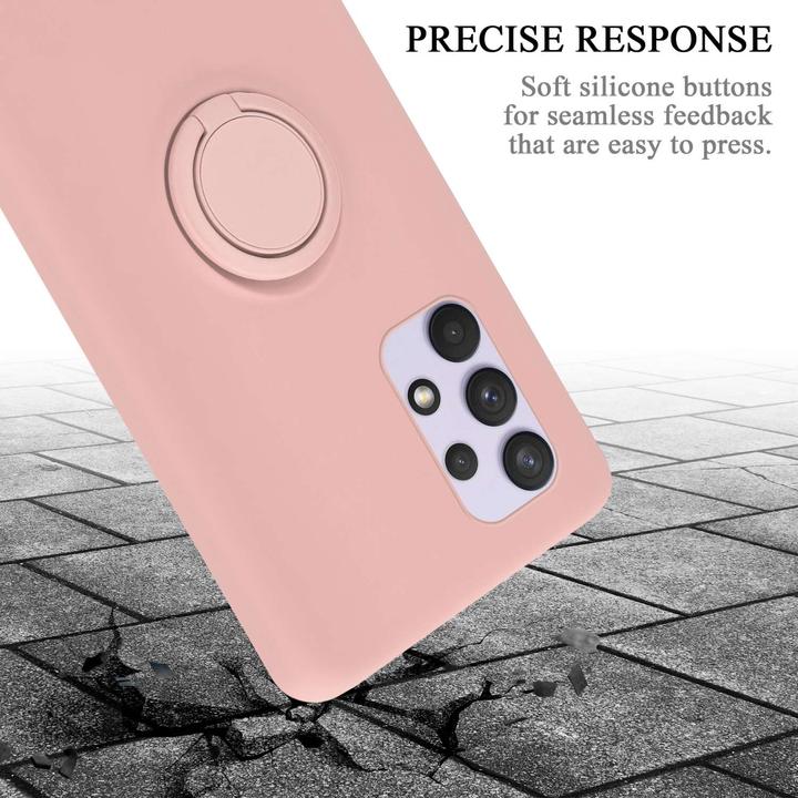 Productafbeelding Cadorabo TPU Vloeibare Ring Silicone Hoesje (Samsung Galaxy A33 5G)